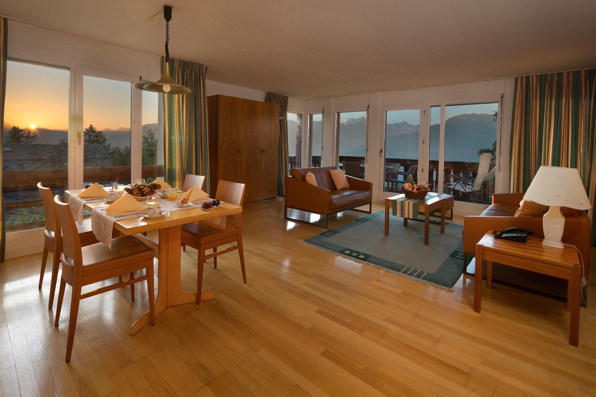 Hotel Helvetia Intergolf Crans-Montana Zewnętrze zdjęcie