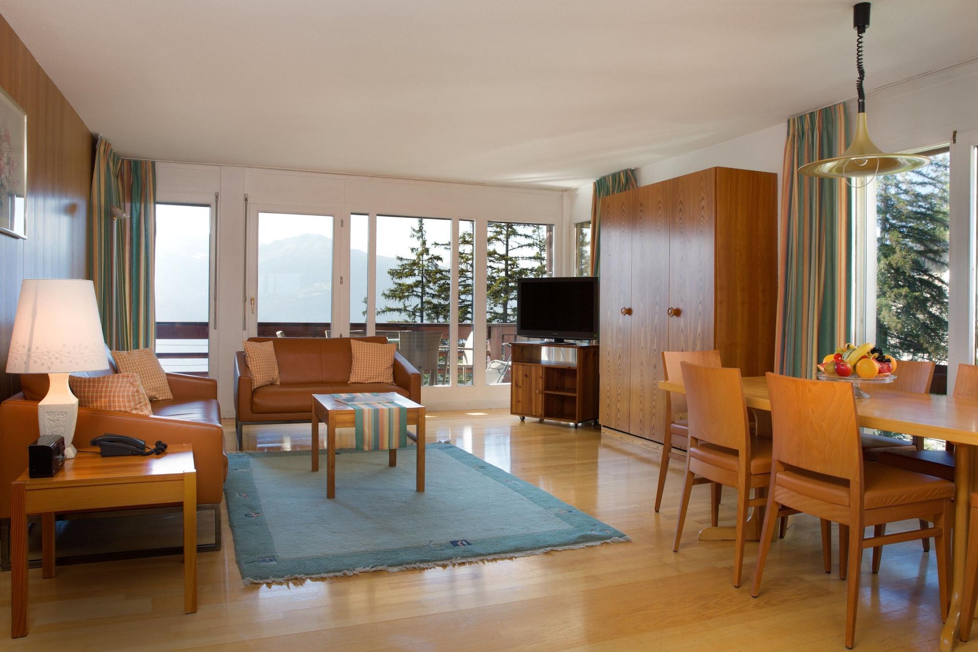 Hotel Helvetia Intergolf Crans-Montana Zewnętrze zdjęcie