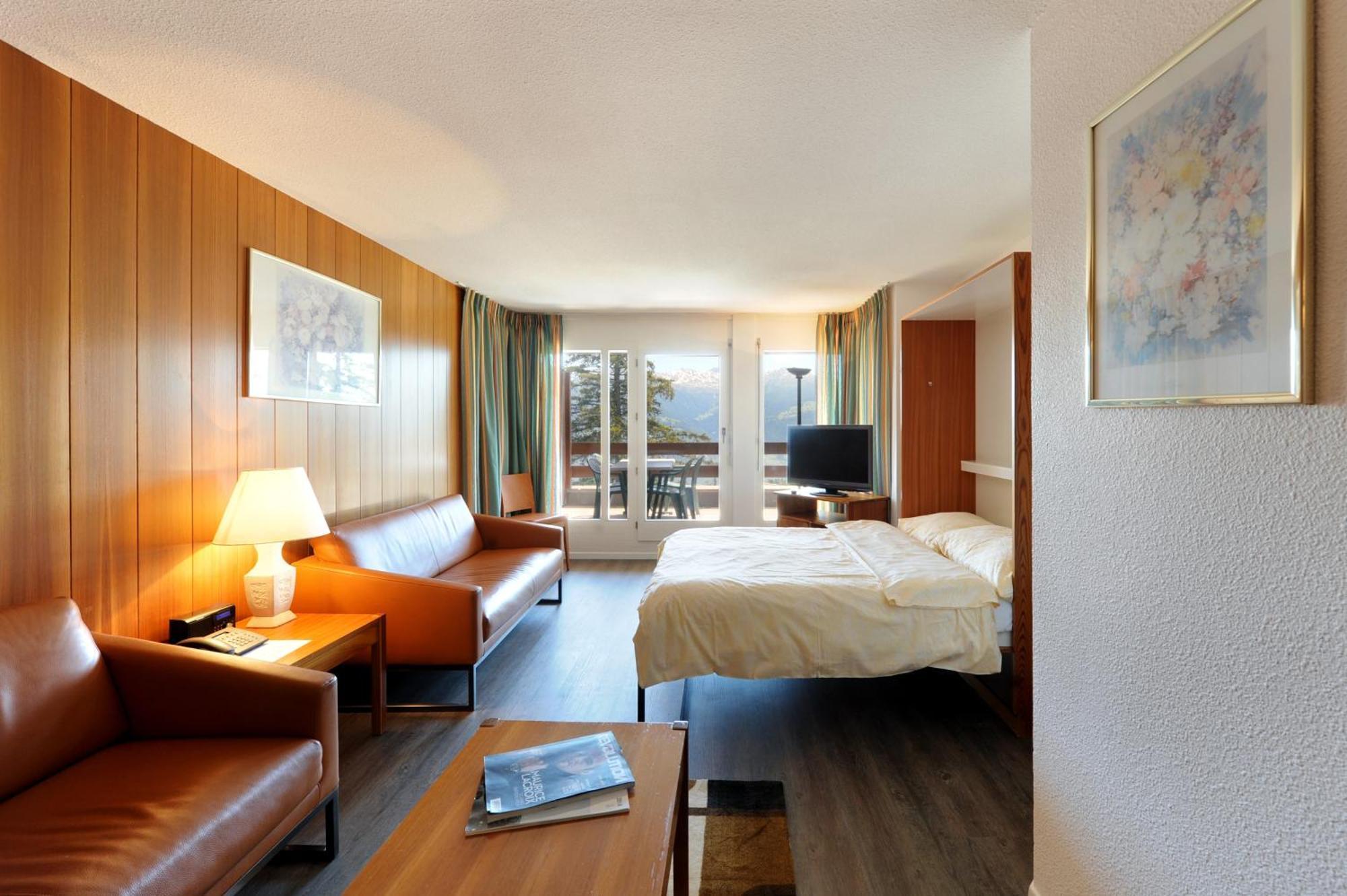 Hotel Helvetia Intergolf Crans-Montana Zewnętrze zdjęcie