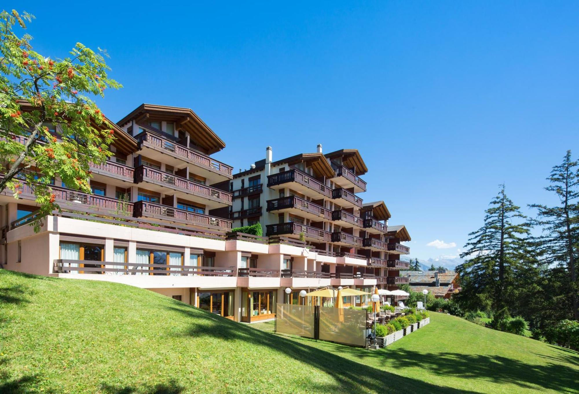Hotel Helvetia Intergolf Crans-Montana Zewnętrze zdjęcie