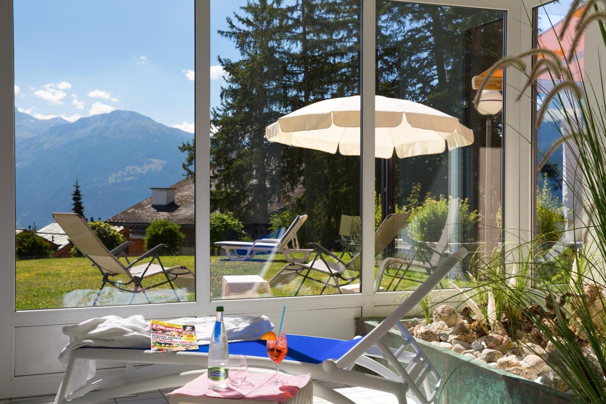 Hotel Helvetia Intergolf Crans-Montana Zewnętrze zdjęcie