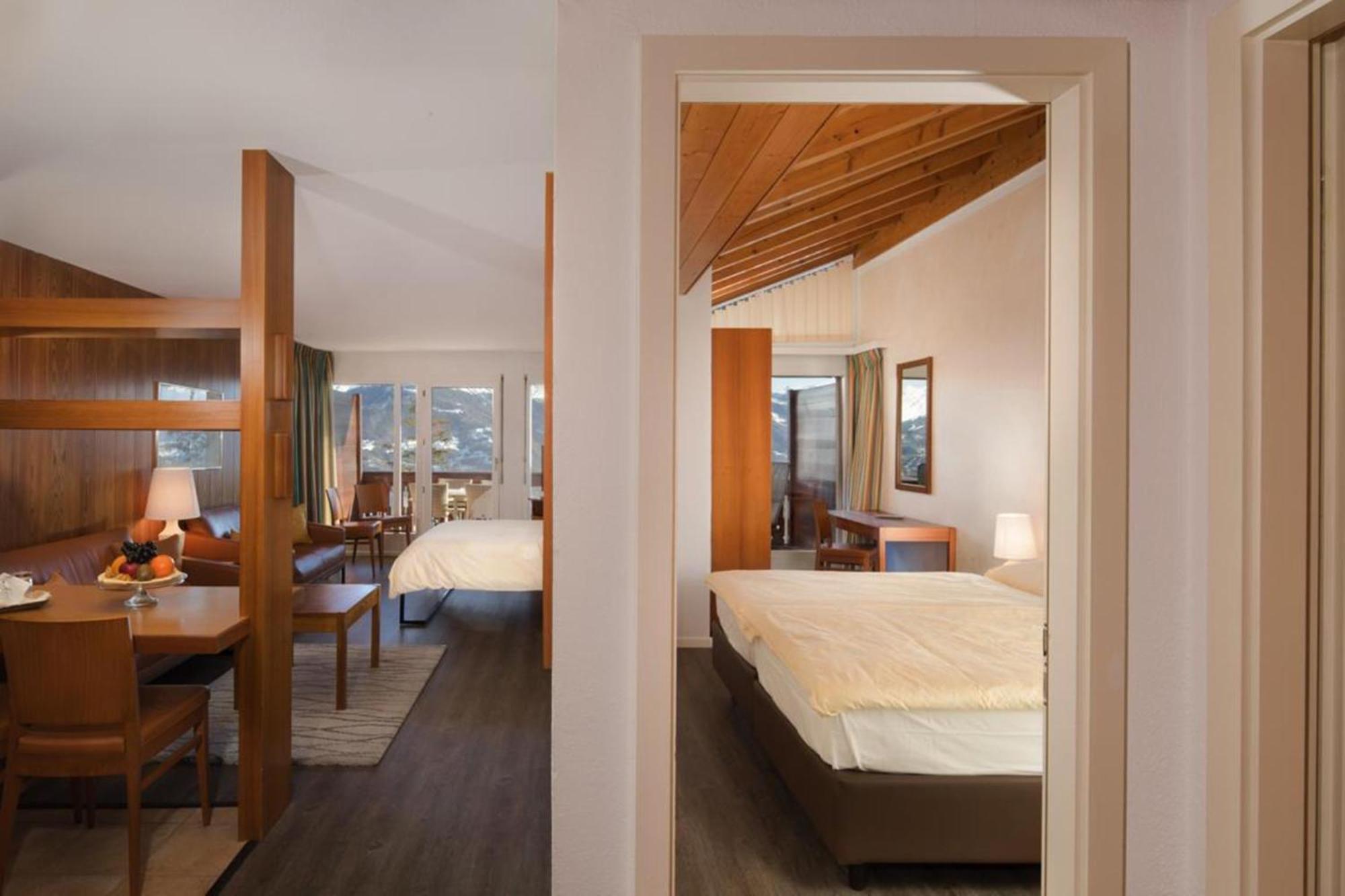 Hotel Helvetia Intergolf Crans-Montana Zewnętrze zdjęcie