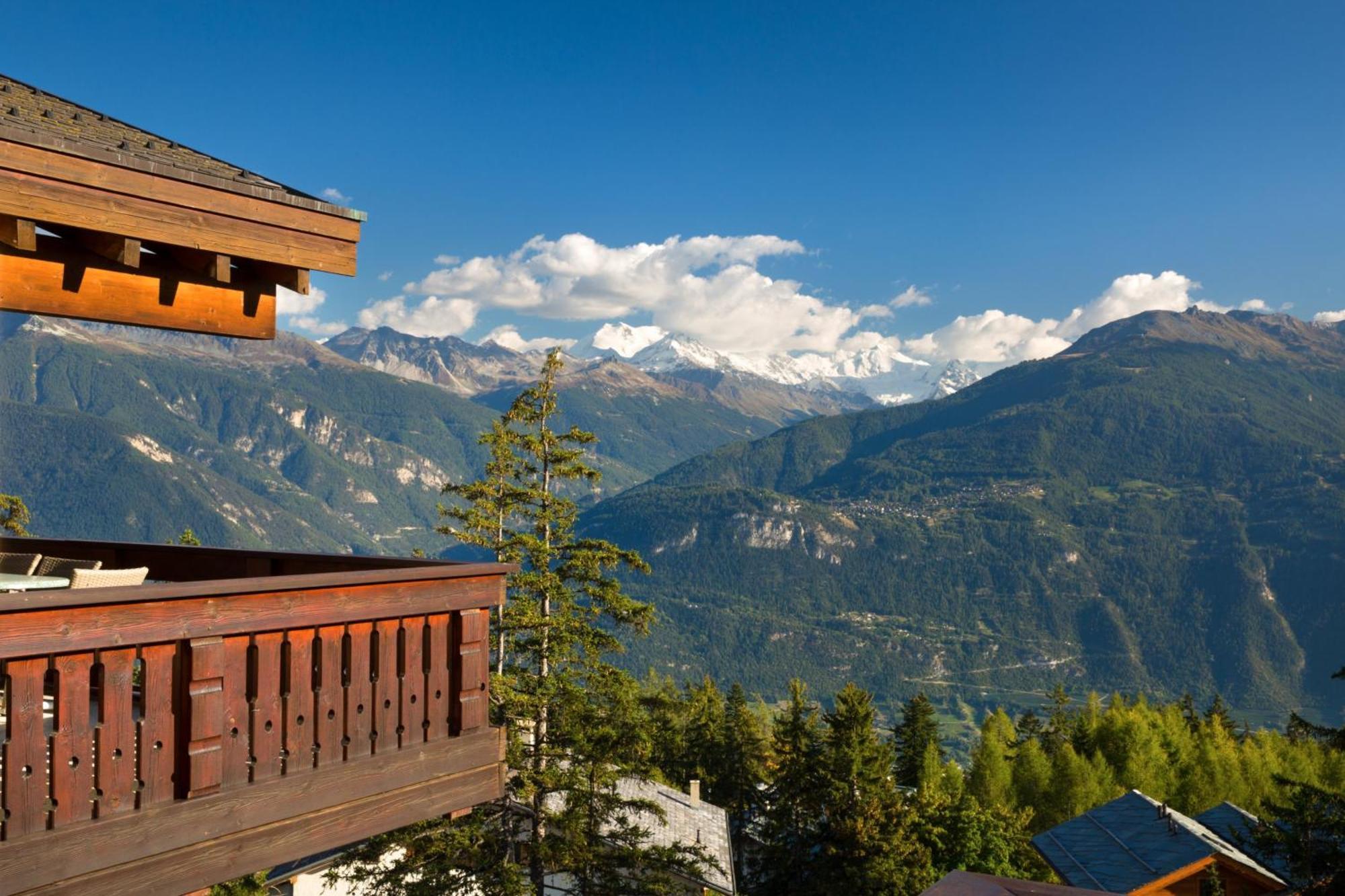 Hotel Helvetia Intergolf Crans-Montana Zewnętrze zdjęcie