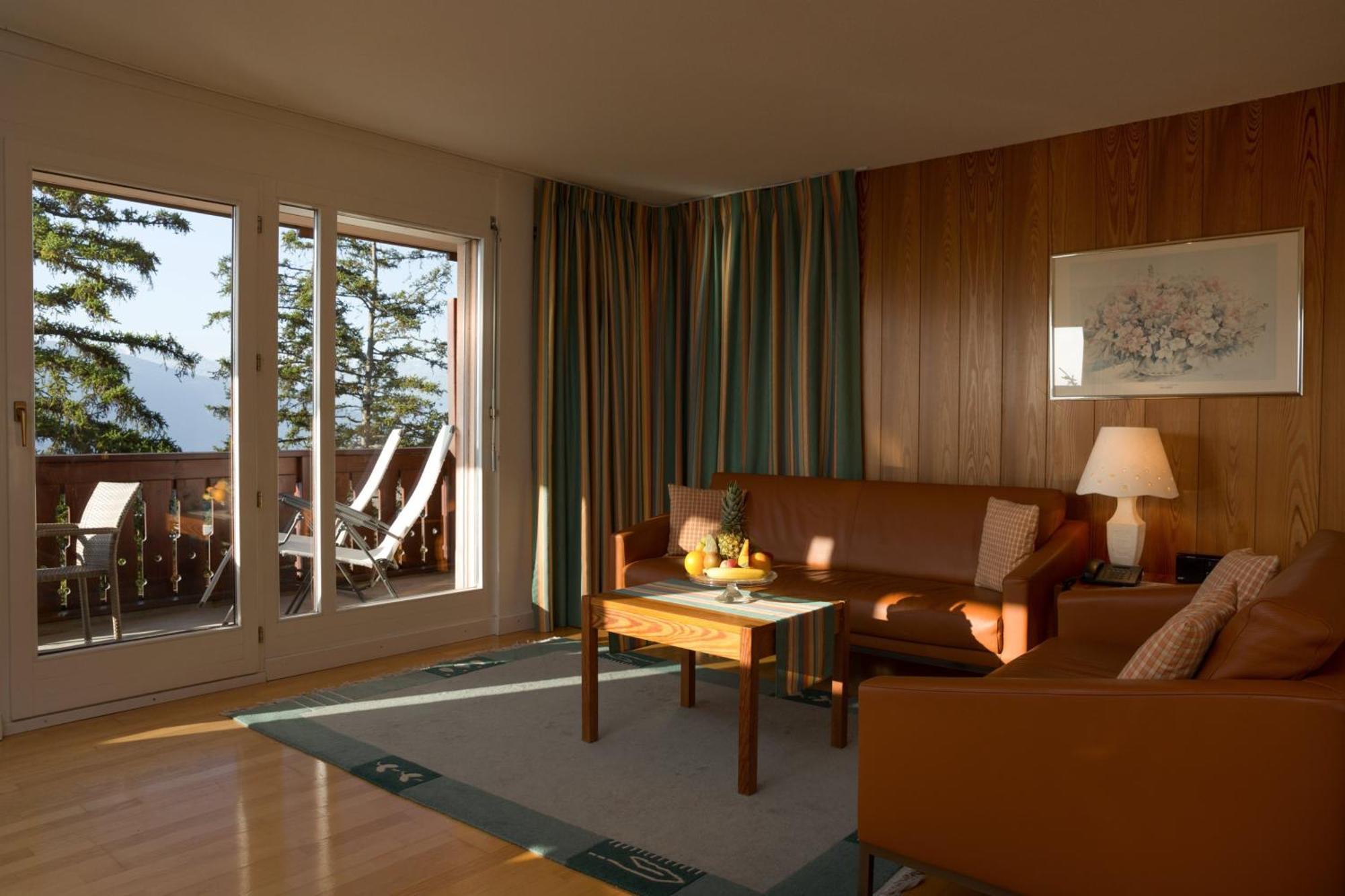 Hotel Helvetia Intergolf Crans-Montana Zewnętrze zdjęcie