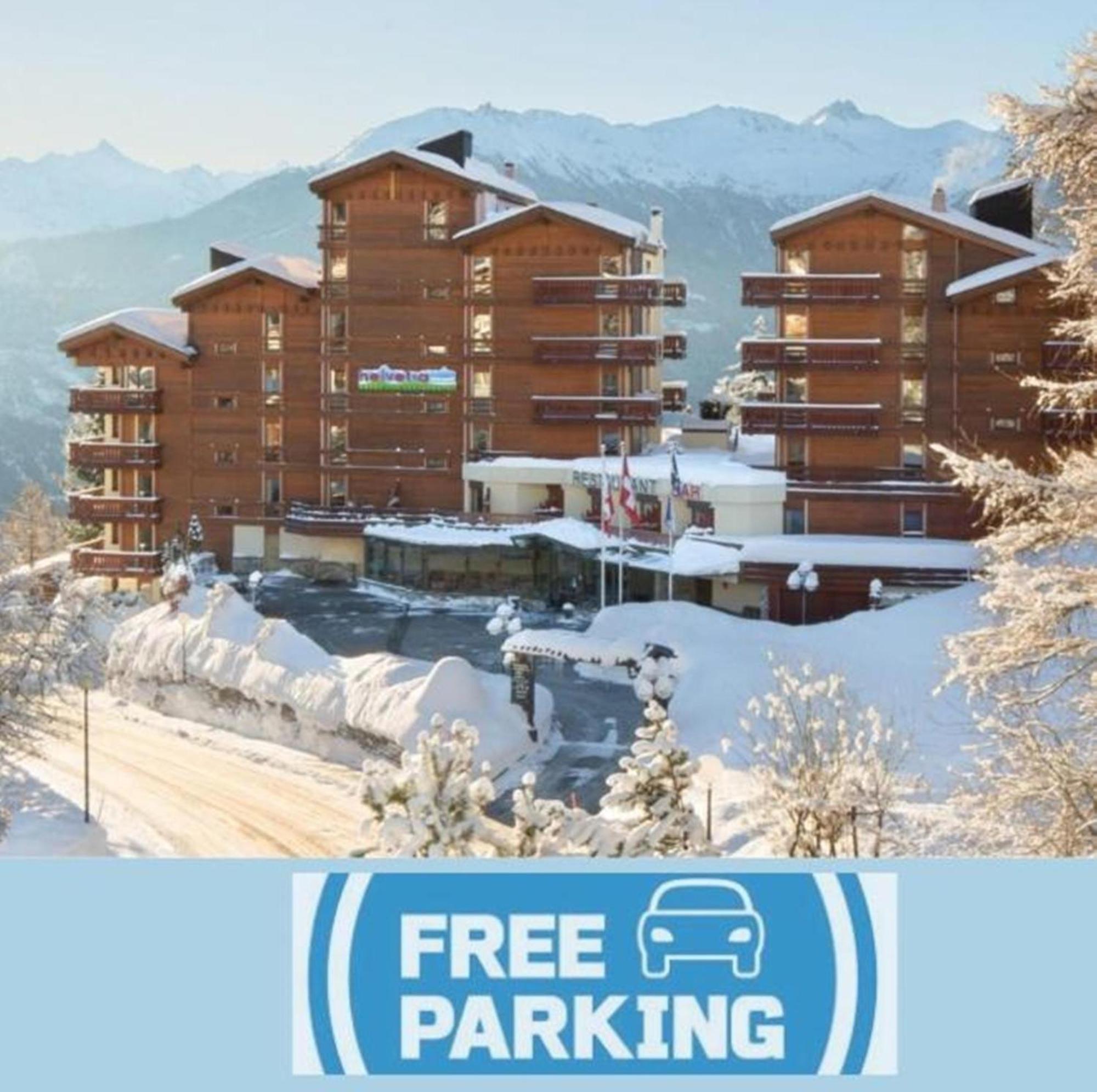 Hotel Helvetia Intergolf Crans-Montana Zewnętrze zdjęcie
