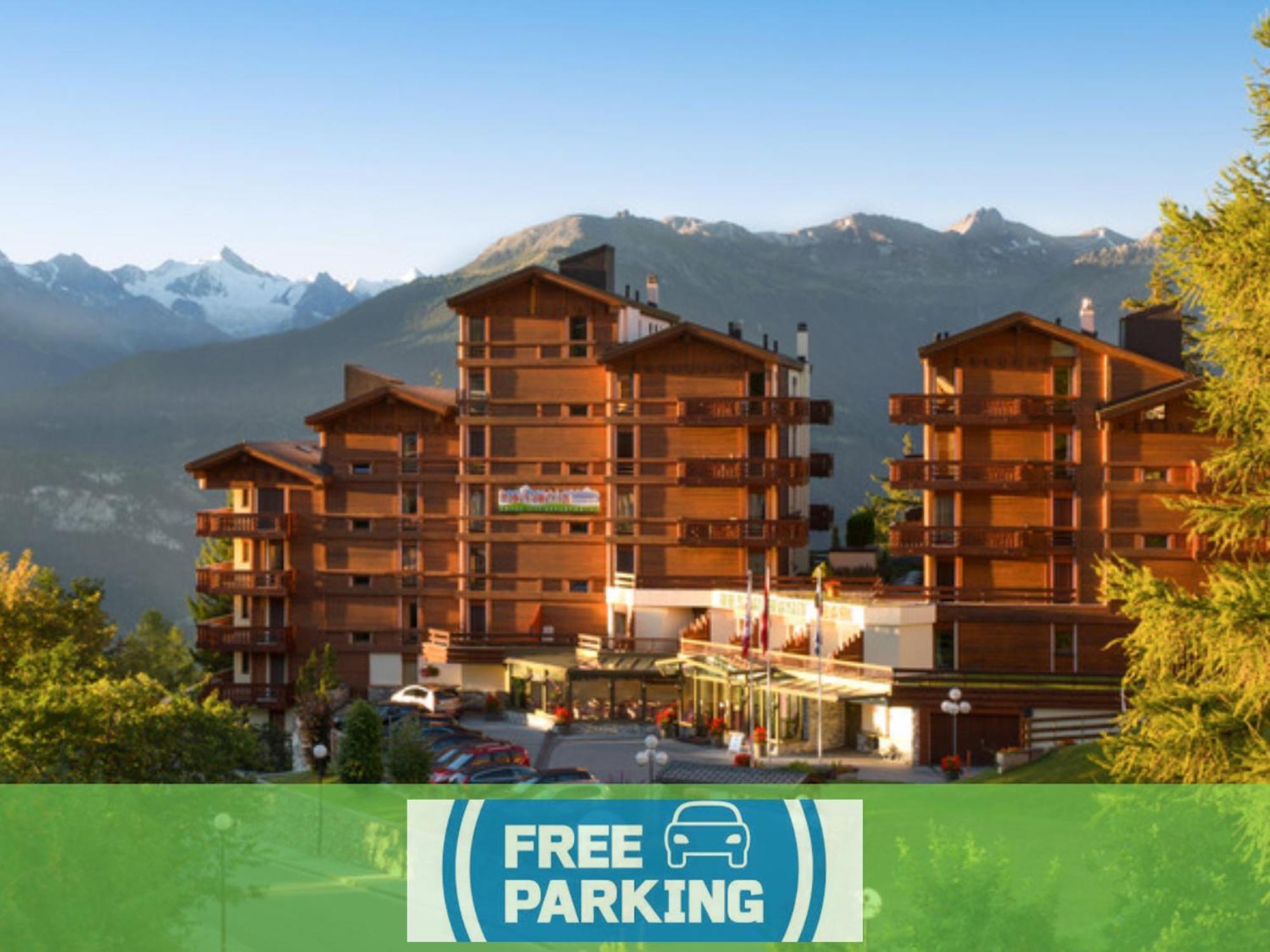 Hotel Helvetia Intergolf Crans-Montana Zewnętrze zdjęcie